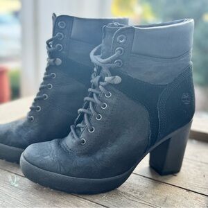 Timberland Women's Charcoal Heeled Boots